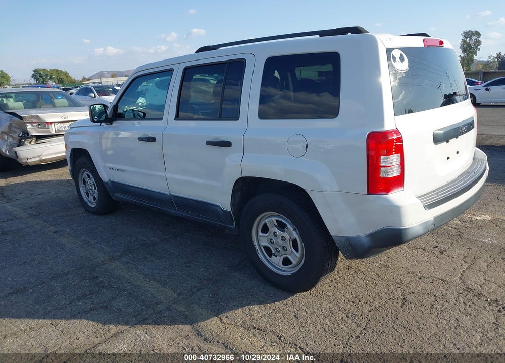 2014 JEEP PATRIOT SPORT VIN: 1C4NJPBBXED793771