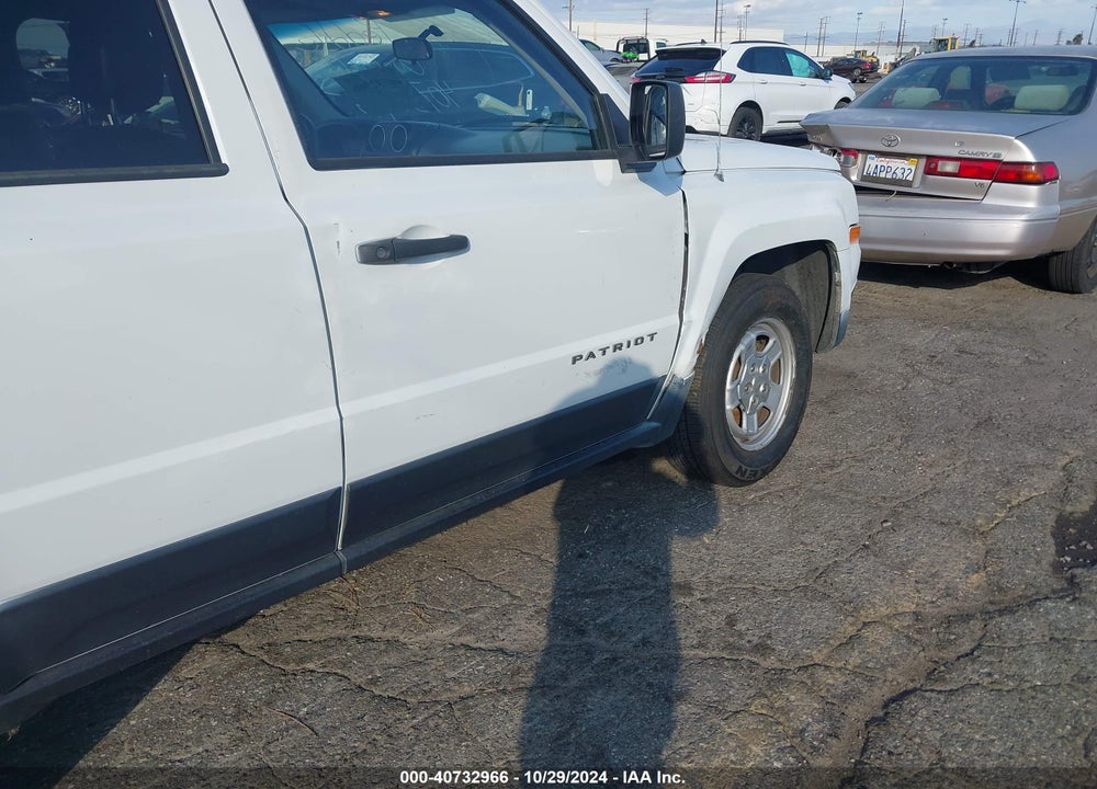 2014 JEEP PATRIOT SPORT VIN: 1C4NJPBBXED793771