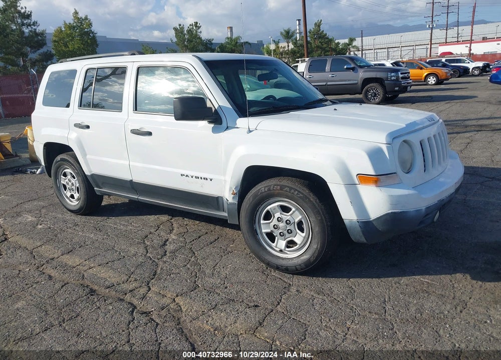 2014 JEEP PATRIOT SPORT VIN: 1C4NJPBBXED793771