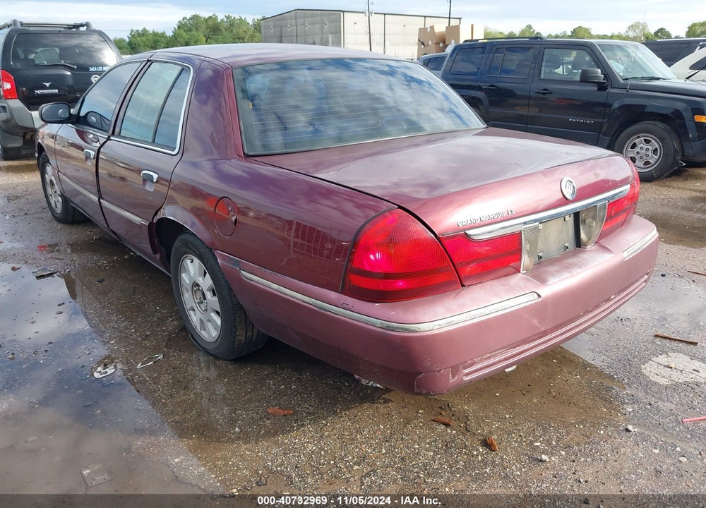 2004 MERCURY GRAND MARQUIS LS VIN: 2MEFM75W54X650842