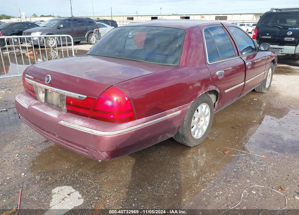 2004 MERCURY GRAND MARQUIS LS VIN: 2MEFM75W54X650842