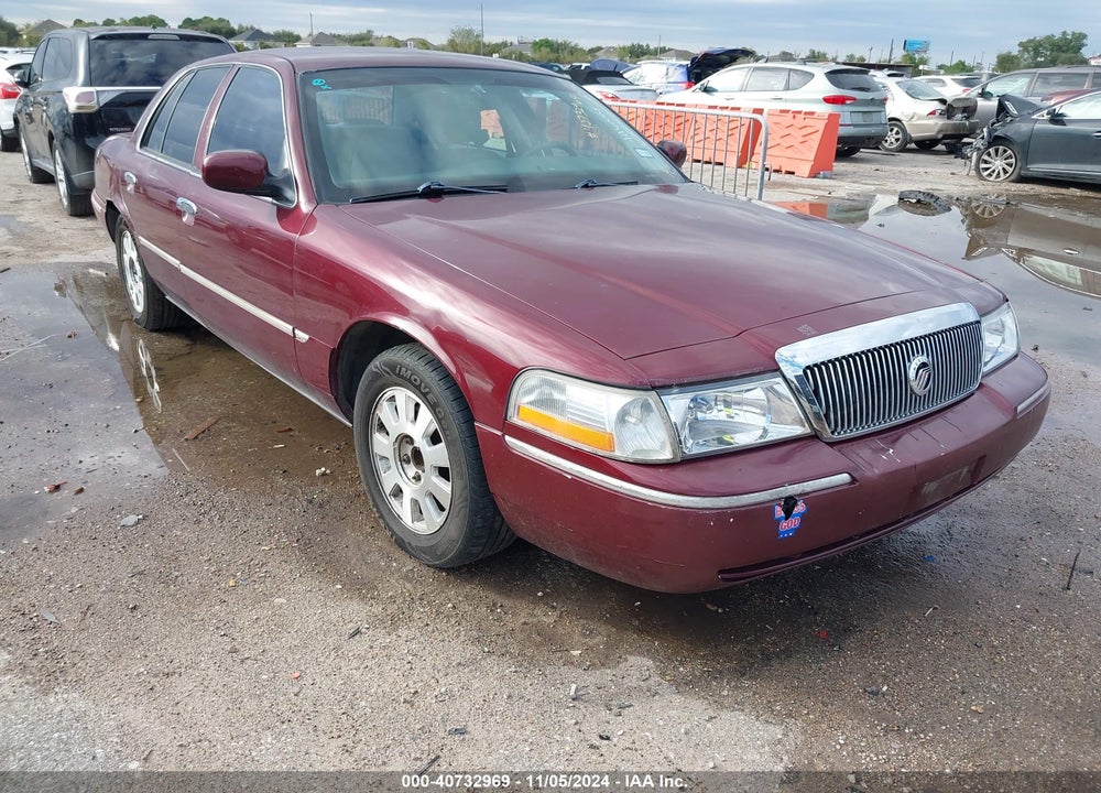 2004 MERCURY GRAND MARQUIS LS VIN: 2MEFM75W54X650842