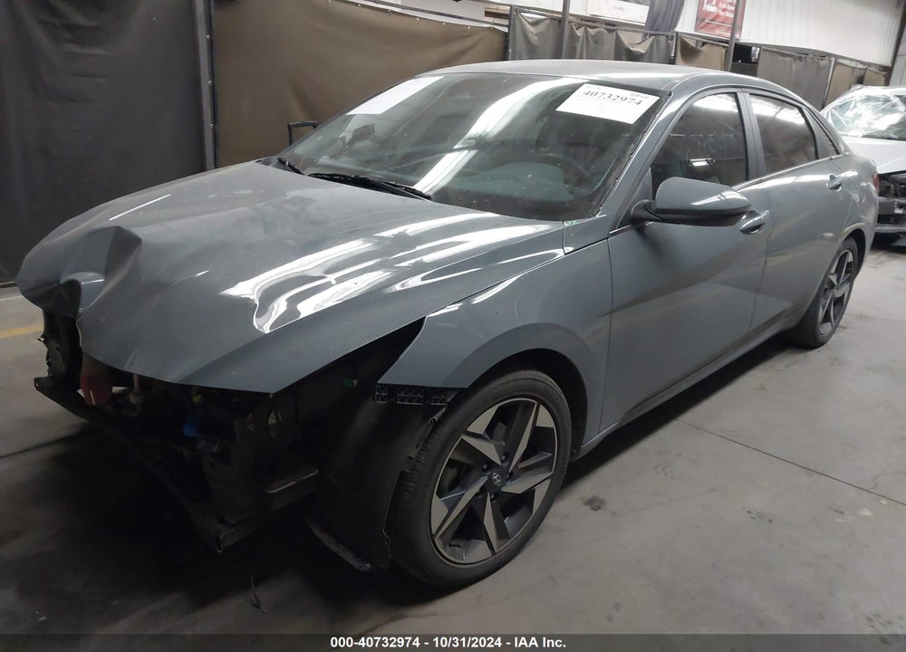 2021 HYUNDAI ELANTRA LIMITED VIN: KMHLP4AG3MU151114