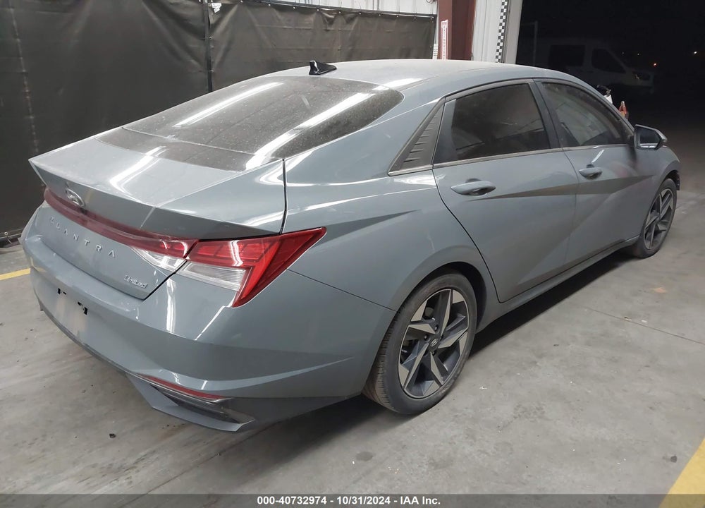 2021 HYUNDAI ELANTRA LIMITED VIN: KMHLP4AG3MU151114