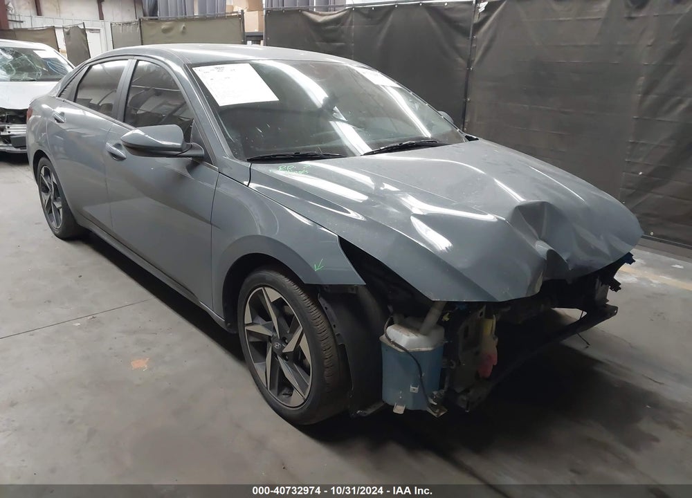 2021 HYUNDAI ELANTRA LIMITED VIN: KMHLP4AG3MU151114