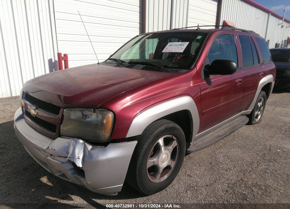 2008 CHEVROLET TRAILBLAZER LT VIN: 1GNDS13SX82200339