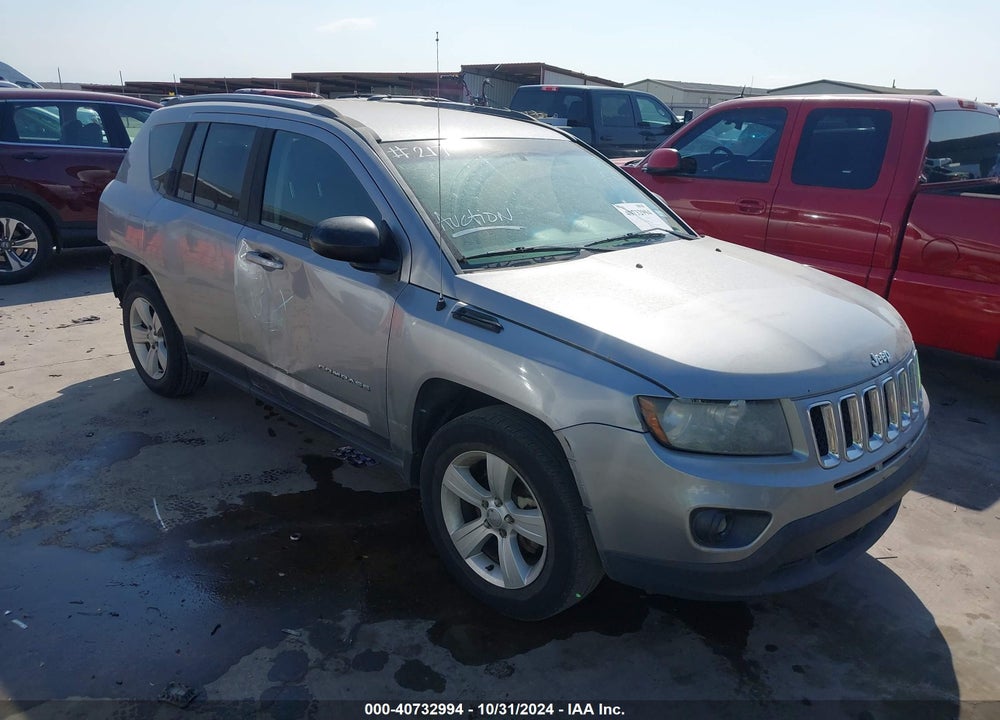 2016 JEEP COMPASS SPORT VIN: 1C4NJCBA7GD636704