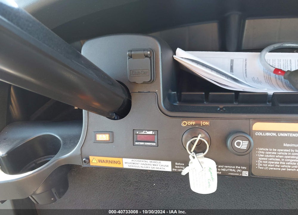 2024 GOLF CART OTHER VIN: TM2401500727