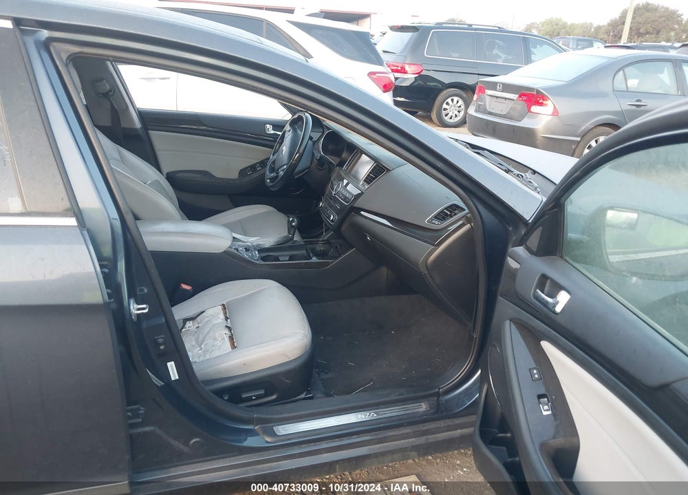 2014 KIA CADENZA LIMITED VIN: KNALN4D78E5163709