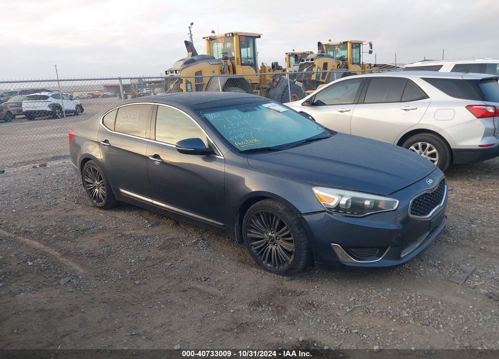 2014 KIA CADENZA LIMITED VIN: KNALN4D78E5163709