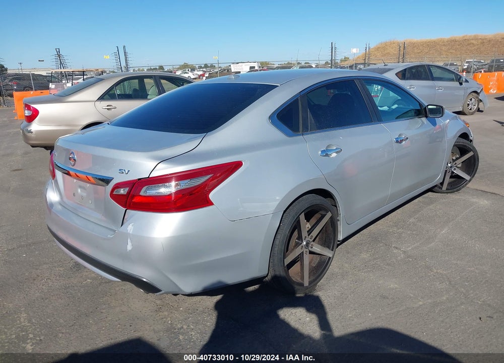 2018 NISSAN ALTIMA 2.5 SV VIN: 1N4AL3AP1JC163819