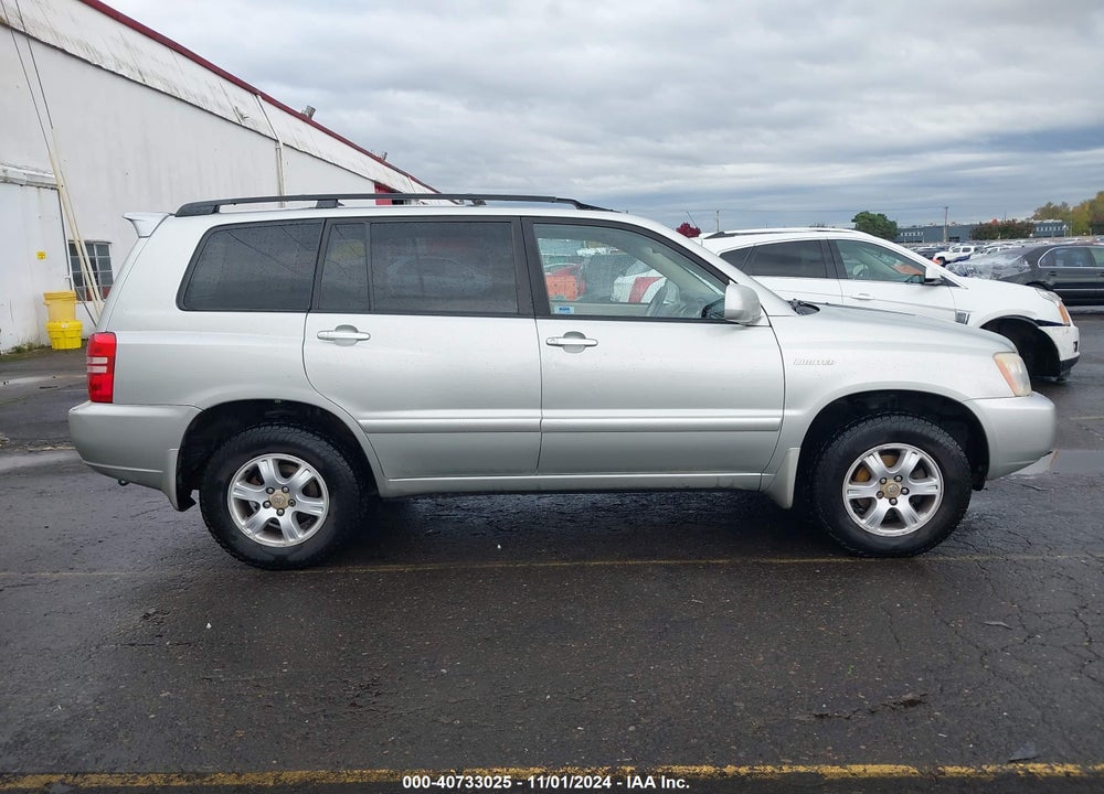 2003 TOYOTA HIGHLANDER LIMITED V6 VIN: JTEHF21A630146732