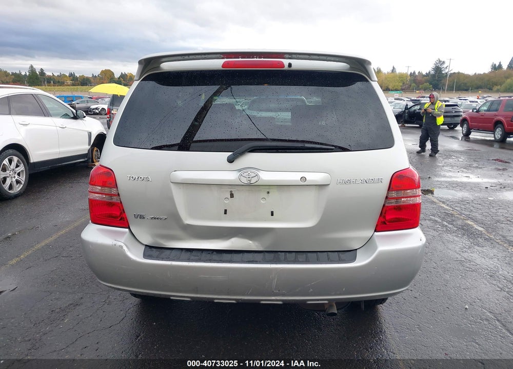 2003 TOYOTA HIGHLANDER LIMITED V6 VIN: JTEHF21A630146732