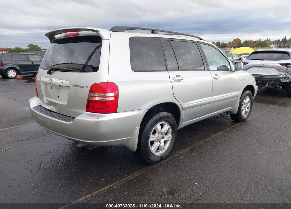 2003 TOYOTA HIGHLANDER LIMITED V6 VIN: JTEHF21A630146732