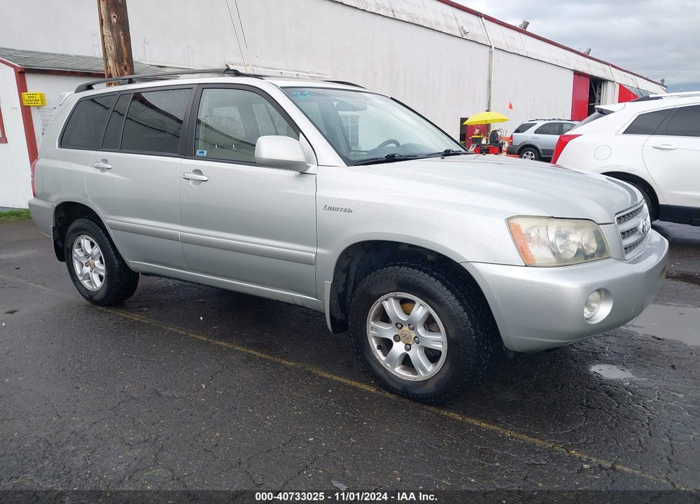 2003 TOYOTA HIGHLANDER LIMITED V6 VIN: JTEHF21A630146732