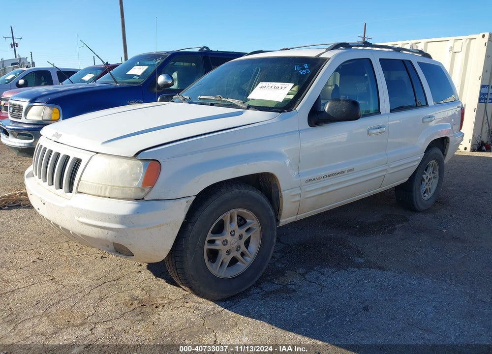 2000 JEEP GRAND CHEROKEE LIMITED VIN: 1J4GW58NXYC282128