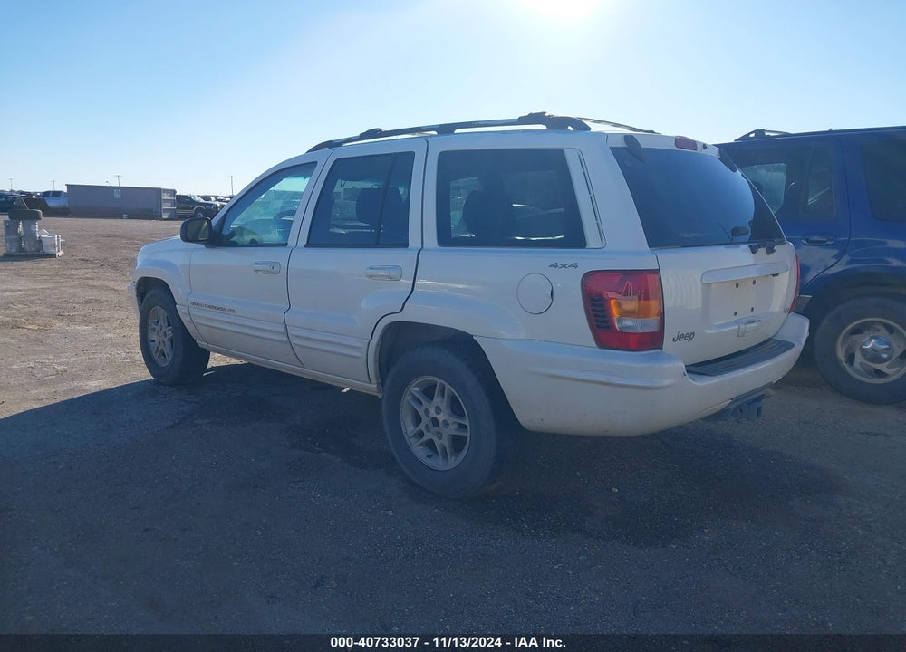 2000 JEEP GRAND CHEROKEE LIMITED VIN: 1J4GW58NXYC282128
