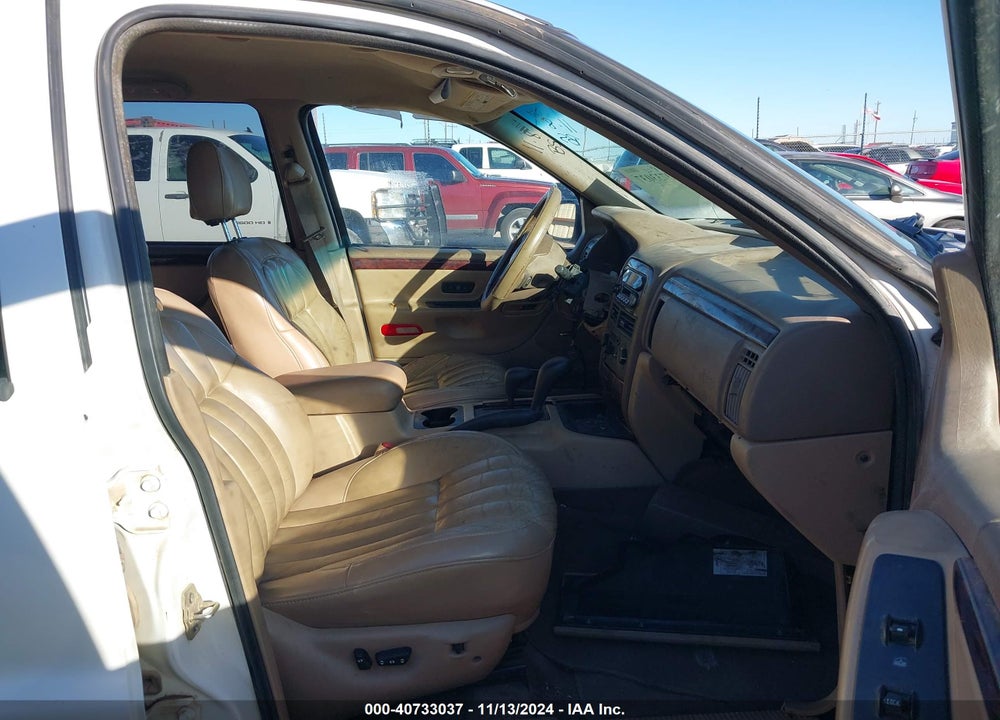 2000 JEEP GRAND CHEROKEE LIMITED VIN: 1J4GW58NXYC282128