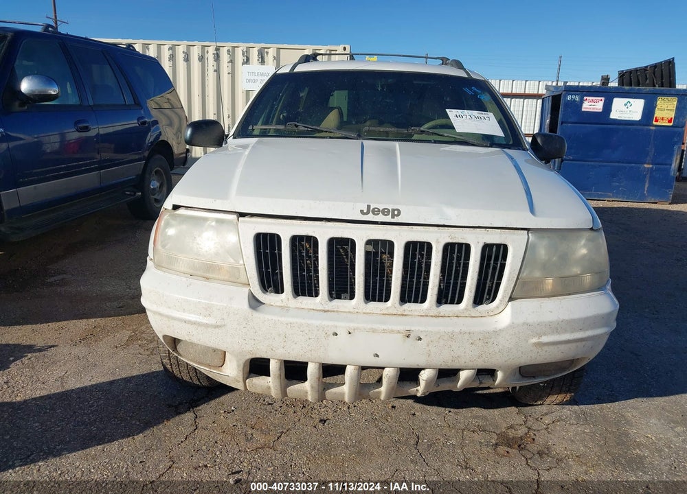 2000 JEEP GRAND CHEROKEE LIMITED VIN: 1J4GW58NXYC282128