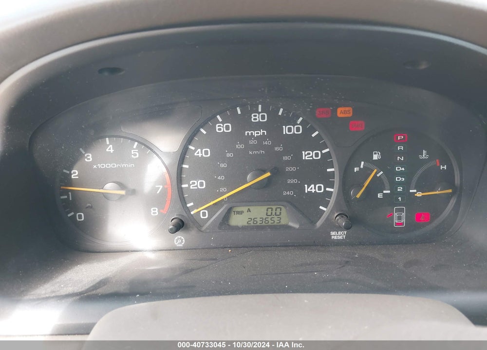 2000 HONDA ACCORD 3.0 EX VIN: 1HGCG1659YA082884