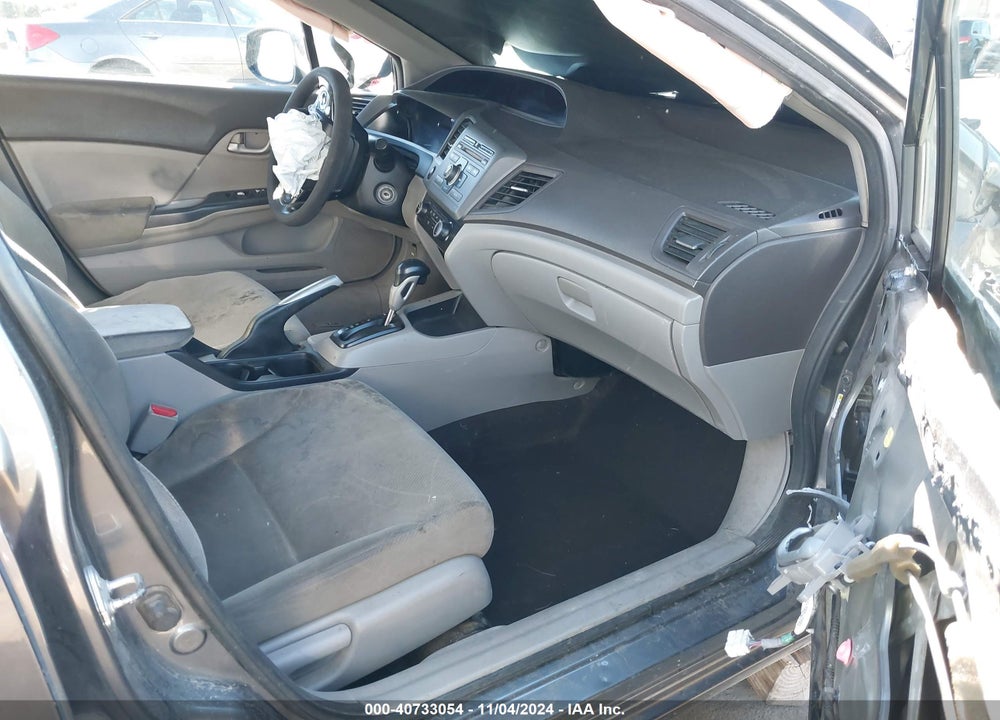 2012 HONDA CIVIC HF VIN: 2HGFB2F69CH320320