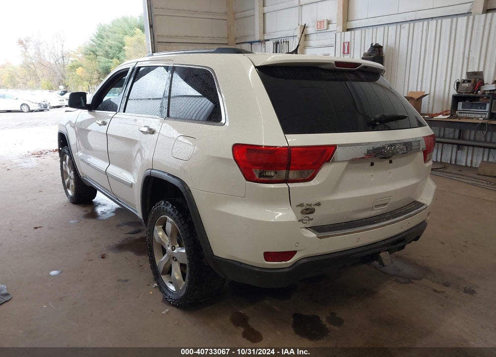 2013 JEEP GRAND CHEROKEE OVERLAND VIN: 1C4RJFCG6DC606956