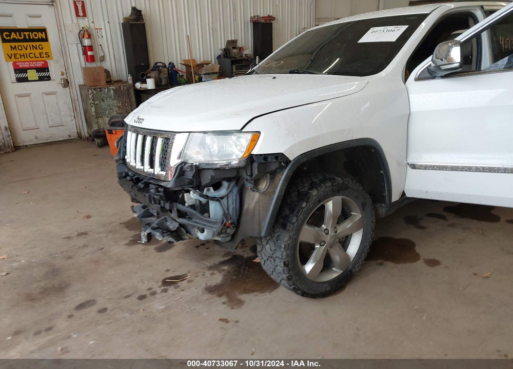 2013 JEEP GRAND CHEROKEE OVERLAND VIN: 1C4RJFCG6DC606956