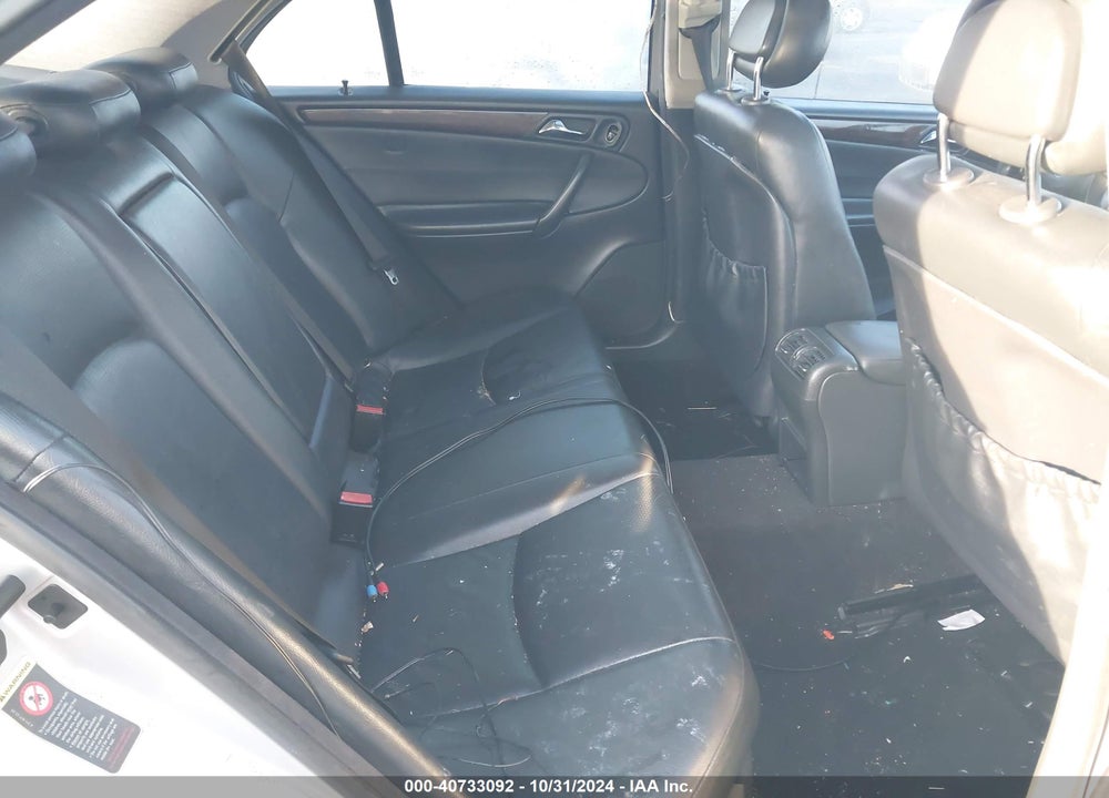 2002 MERCEDES-BENZ C 240 VIN: WDBRF61J52E004355