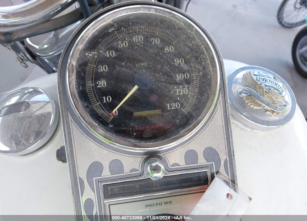 2003 HARLEY-DAVIDSON FLSTFI VIN: 1HD1BXB193Y113530