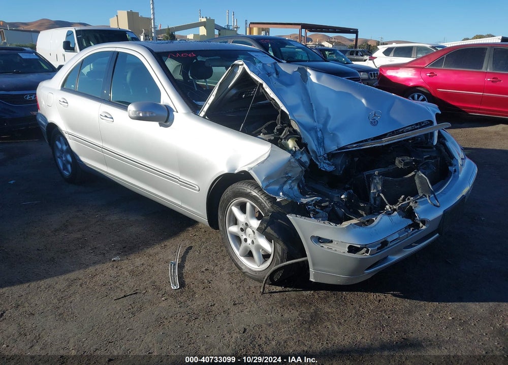 2001 MERCEDES-BENZ C 320 VIN: WDBRF64J31F055633