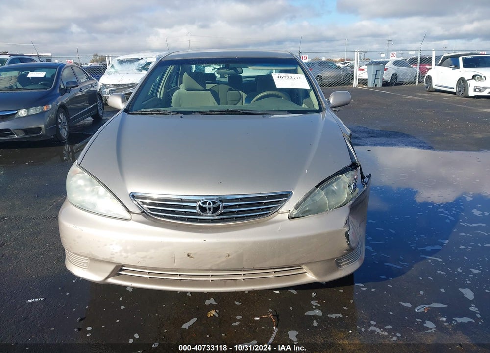 2005 TOYOTA CAMRY LE VIN: 4T1BE30K15U412551
