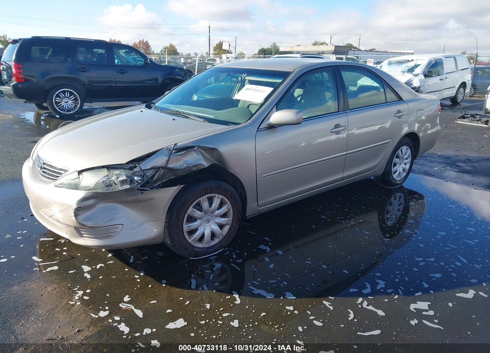 2005 TOYOTA CAMRY LE VIN: 4T1BE30K15U412551