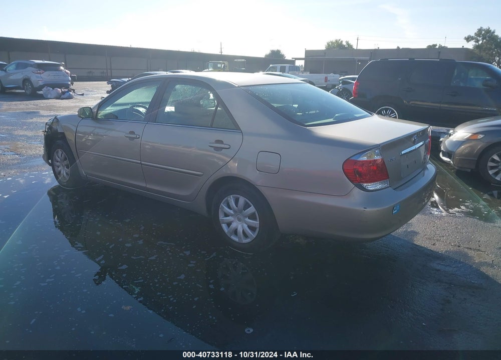 2005 TOYOTA CAMRY LE VIN: 4T1BE30K15U412551
