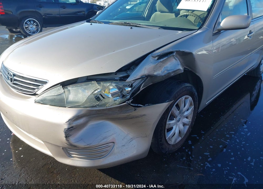 2005 TOYOTA CAMRY LE VIN: 4T1BE30K15U412551