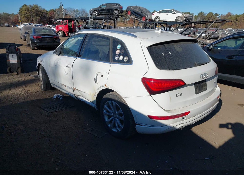 2014 AUDI Q5 2.0T PREMIUM VIN: WA1LFAFP3EA123339