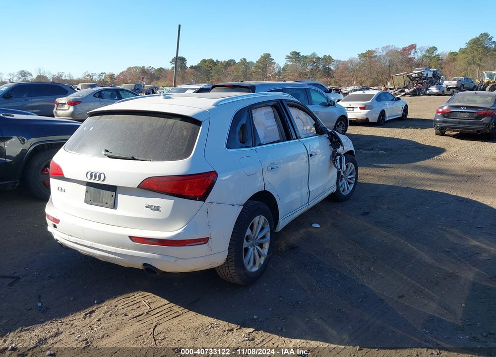 2014 AUDI Q5 2.0T PREMIUM VIN: WA1LFAFP3EA123339