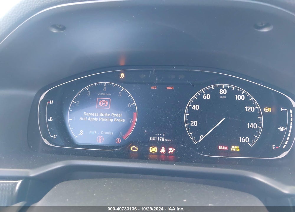 2018 HONDA ACCORD SPORT VIN: 1HGCV1E34JA034558