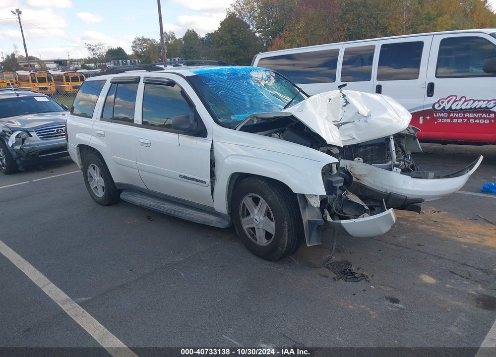 2002 CHEVROLET TRAILBLAZER LTZ VIN: 1GNDT13S522286387