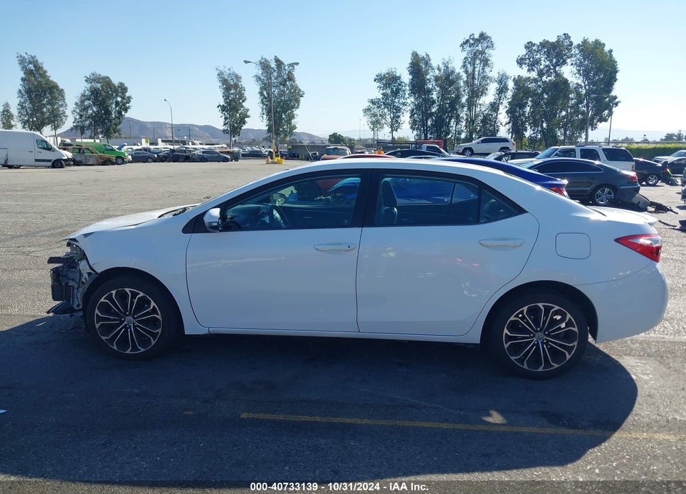 2016 TOYOTA COROLLA S PLUS VIN: 5YFBURHE6GP546318
