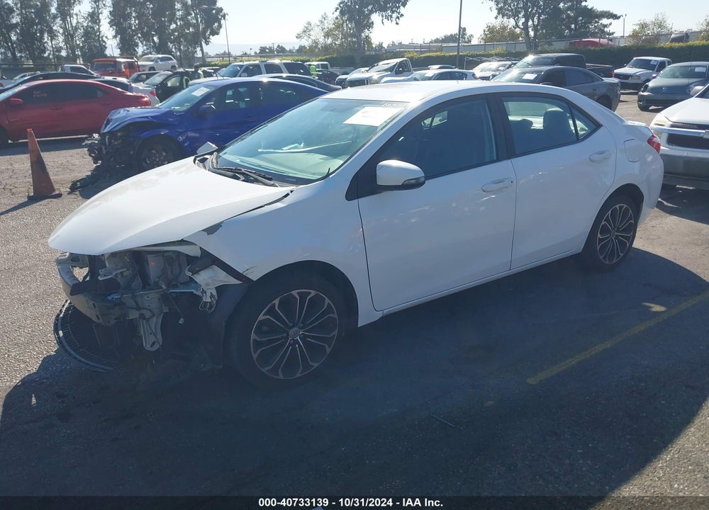2016 TOYOTA COROLLA S PLUS VIN: 5YFBURHE6GP546318