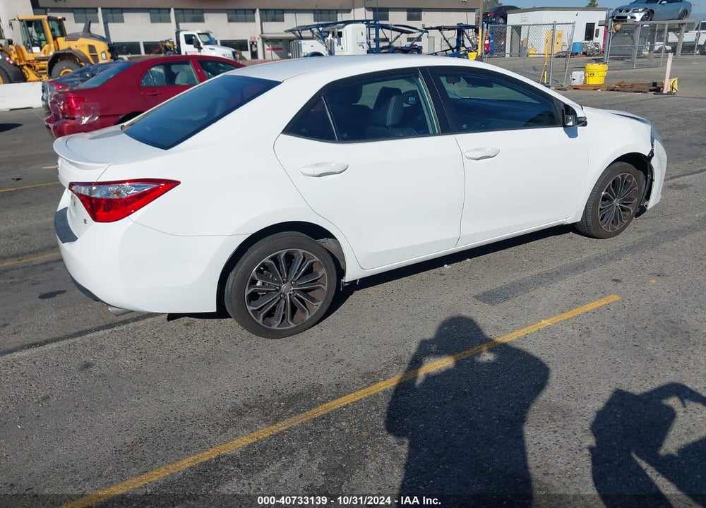 2016 TOYOTA COROLLA S PLUS VIN: 5YFBURHE6GP546318