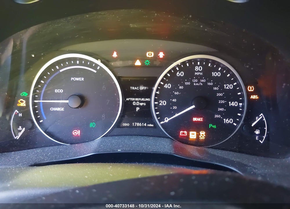 2013 LEXUS ES 300H VIN: JTHBW1GG4D2014136