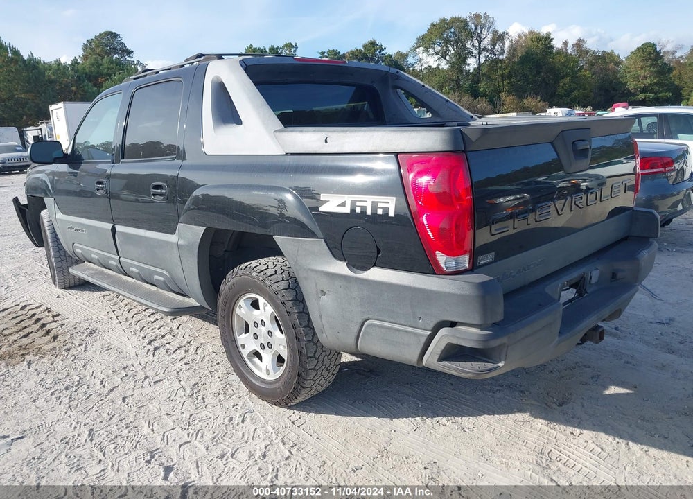2003 CHEVROLET AVALANCHE 1500 VIN: 3GNEC13T93G160250