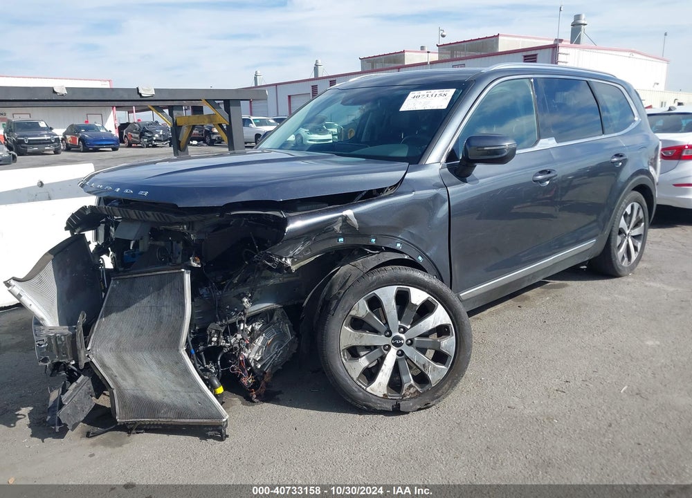 2022 KIA TELLURIDE EX VIN: 5XYP34HC0NG250061