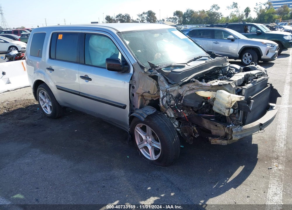 2014 HONDA PILOT LX VIN: 5FNYF3H25EB009441