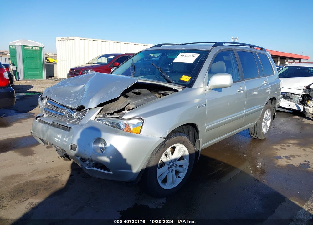 2007 TOYOTA HIGHLANDER HYBRID V6 VIN: JTEDW21A670022190