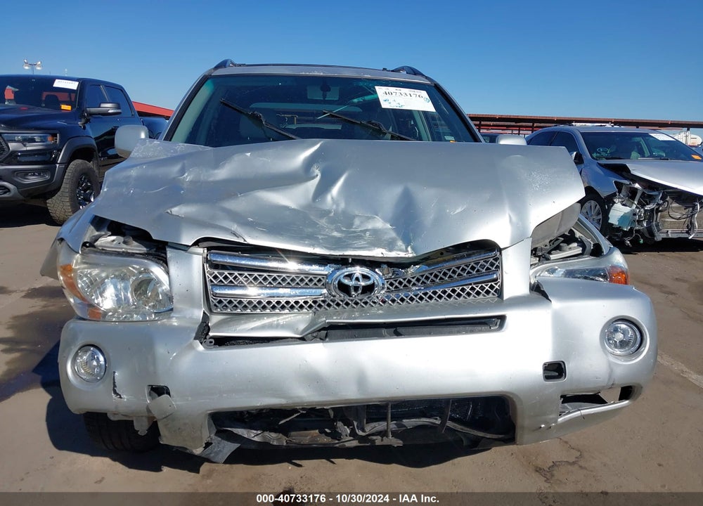 2007 TOYOTA HIGHLANDER HYBRID V6 VIN: JTEDW21A670022190