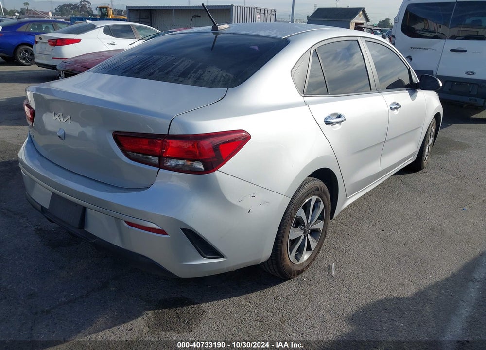 2022 KIA RIO S VIN: 3KPA24AD8NE441672