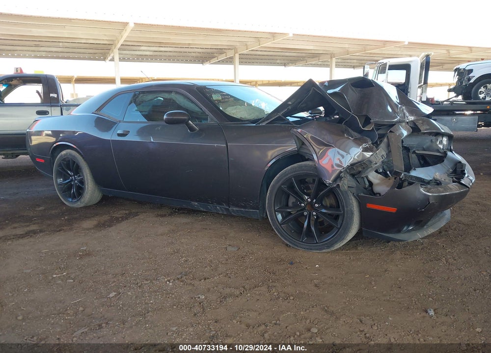 2018 DODGE CHALLENGER SXT PLUS VIN: 2C3CDZAG2JH110843