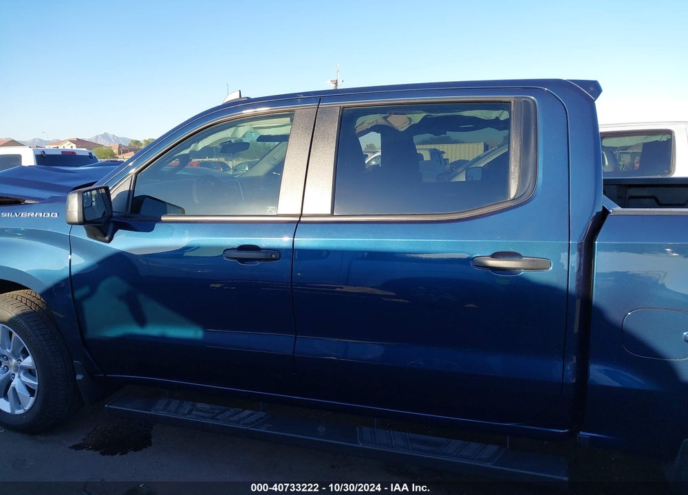 2022 CHEVROLET SILVERADO 1500 2WD SHORT BED CUSTOM VIN: 3GCPABEK2NG512024